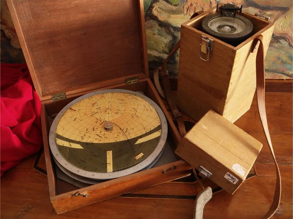Due strumenti nautici d'epoca
