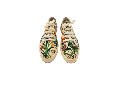 Gucci - Sneakers Flora in Tela