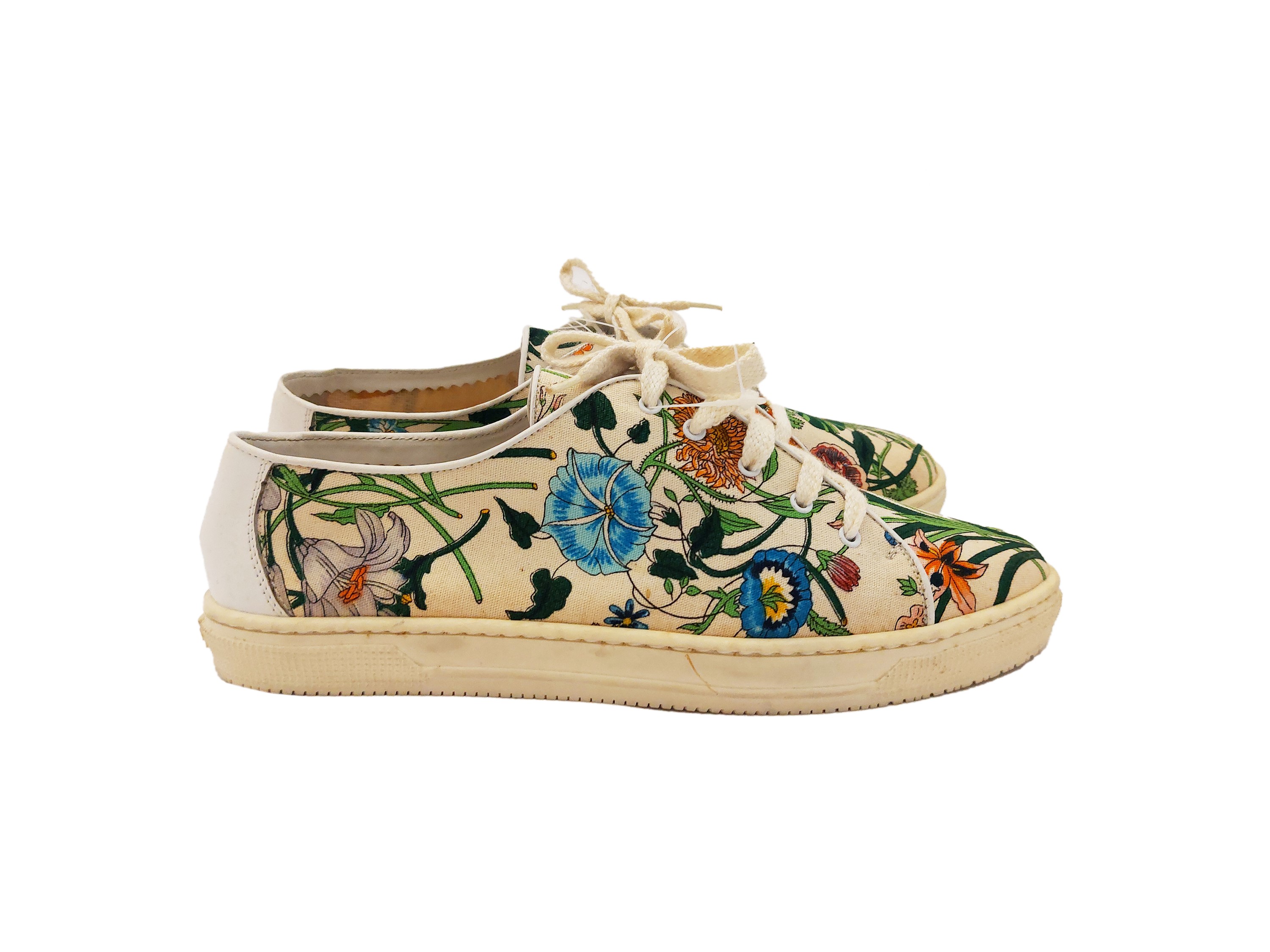 Gucci - Sneakers Flora in Tela