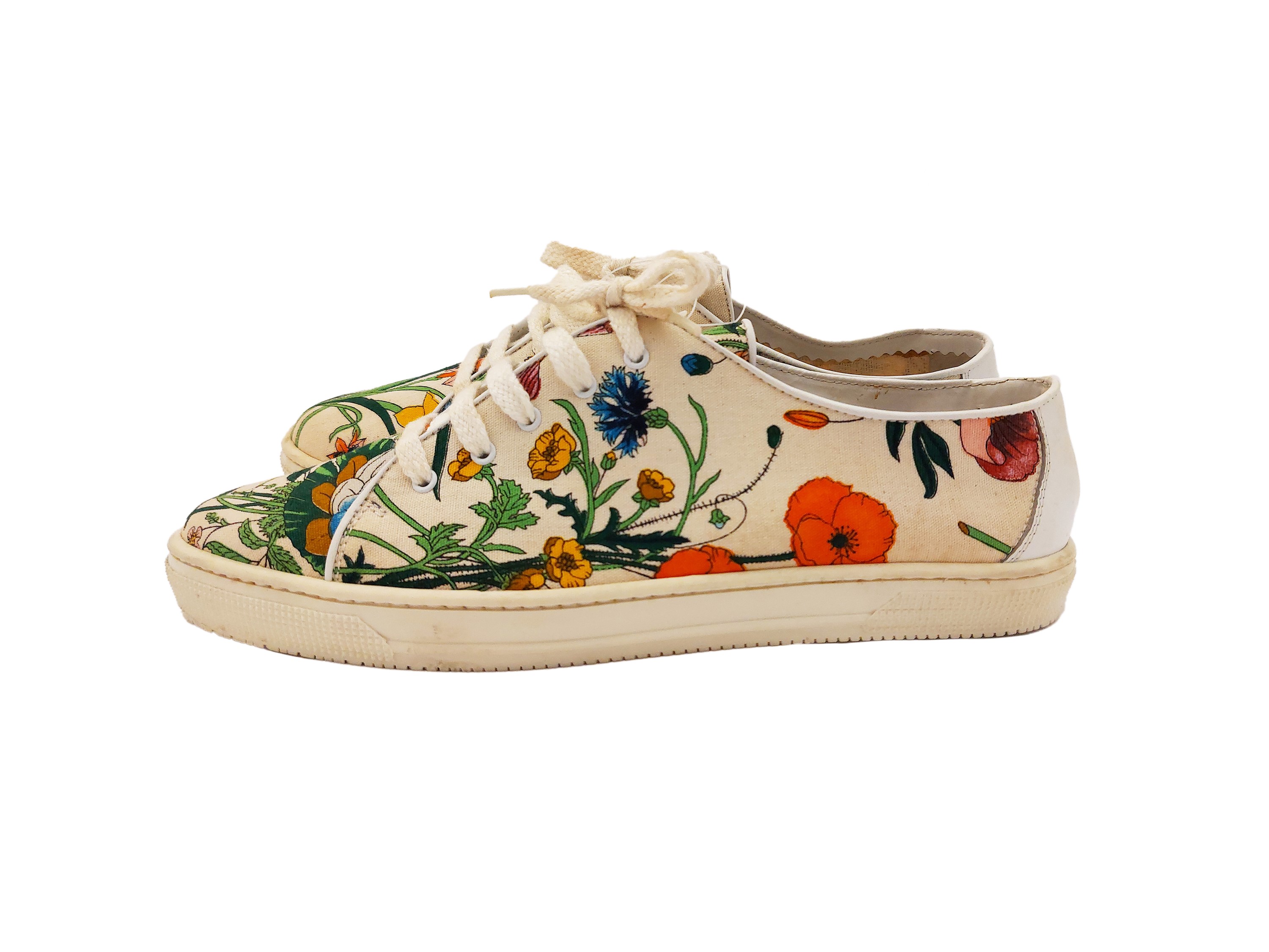 Gucci - Sneakers Flora in Tela