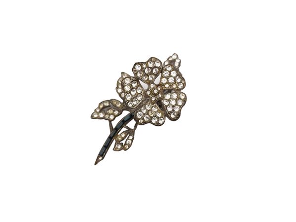 Spilla tremblant  - Asta Vintagemania - Winter selection - Maison Bibelot - Casa d'Aste Firenze - Milano