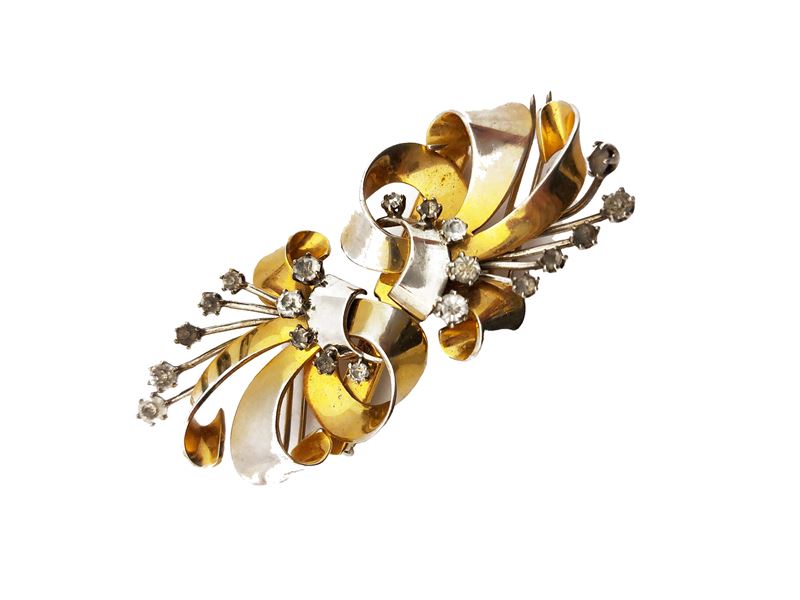 Spilla duette d'epoca