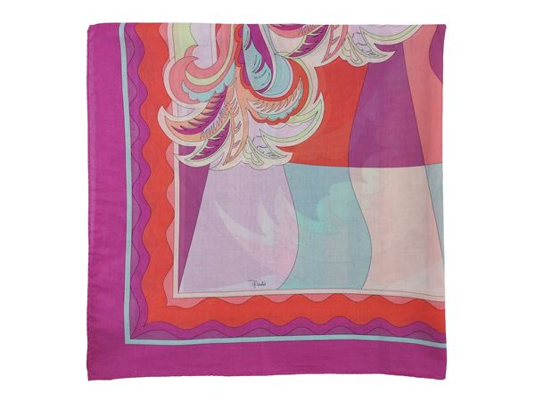 Emilio Pucci - Pareo in patterned cotton