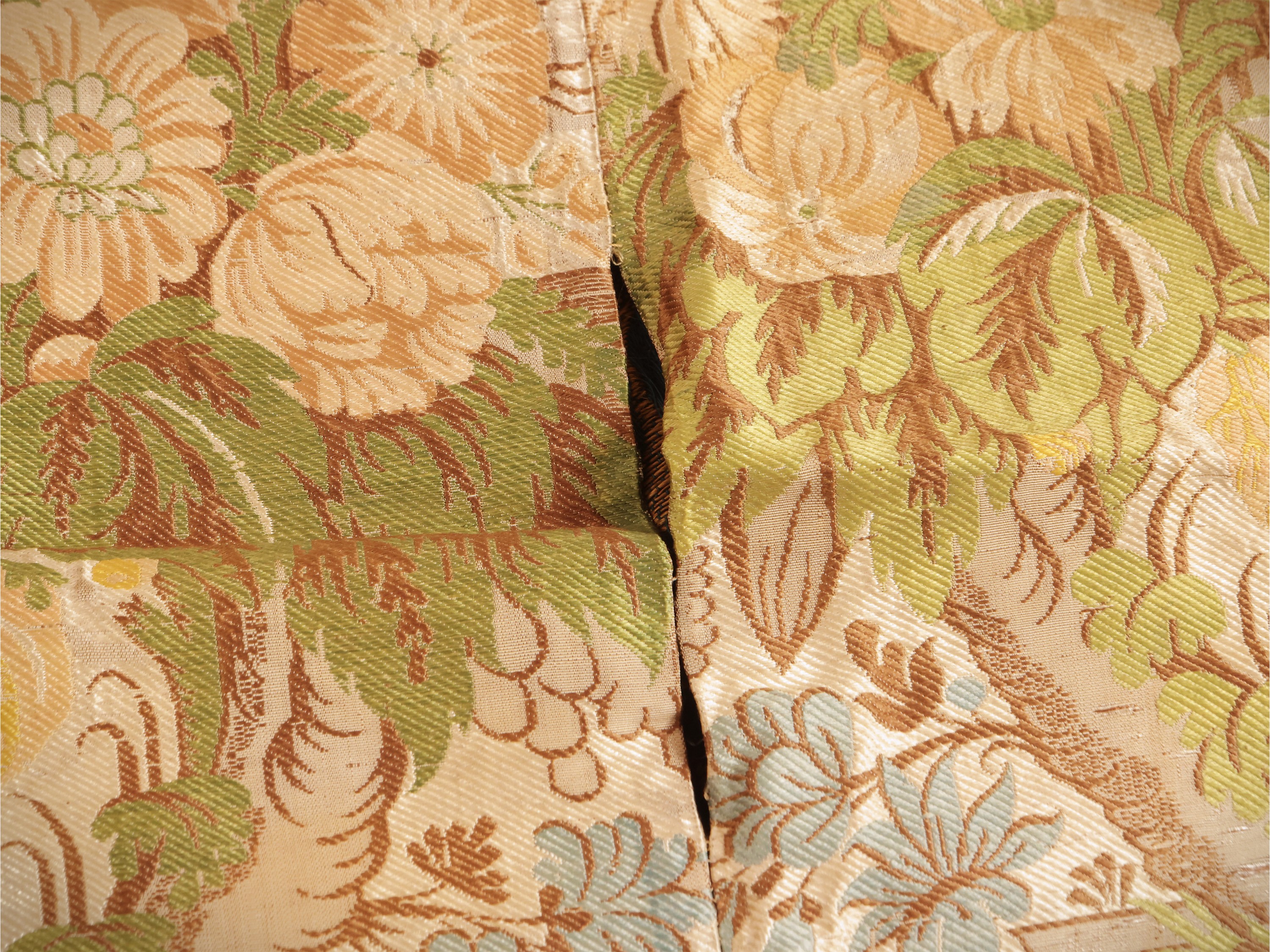 Varietà di tessuti d'epoca