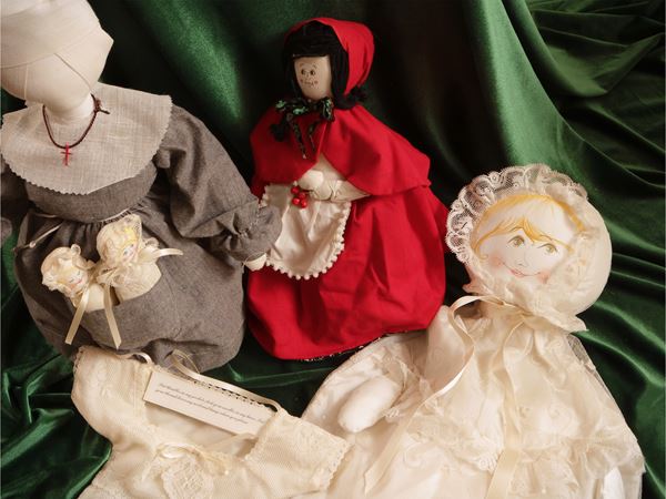 Handcrafted rag dolls