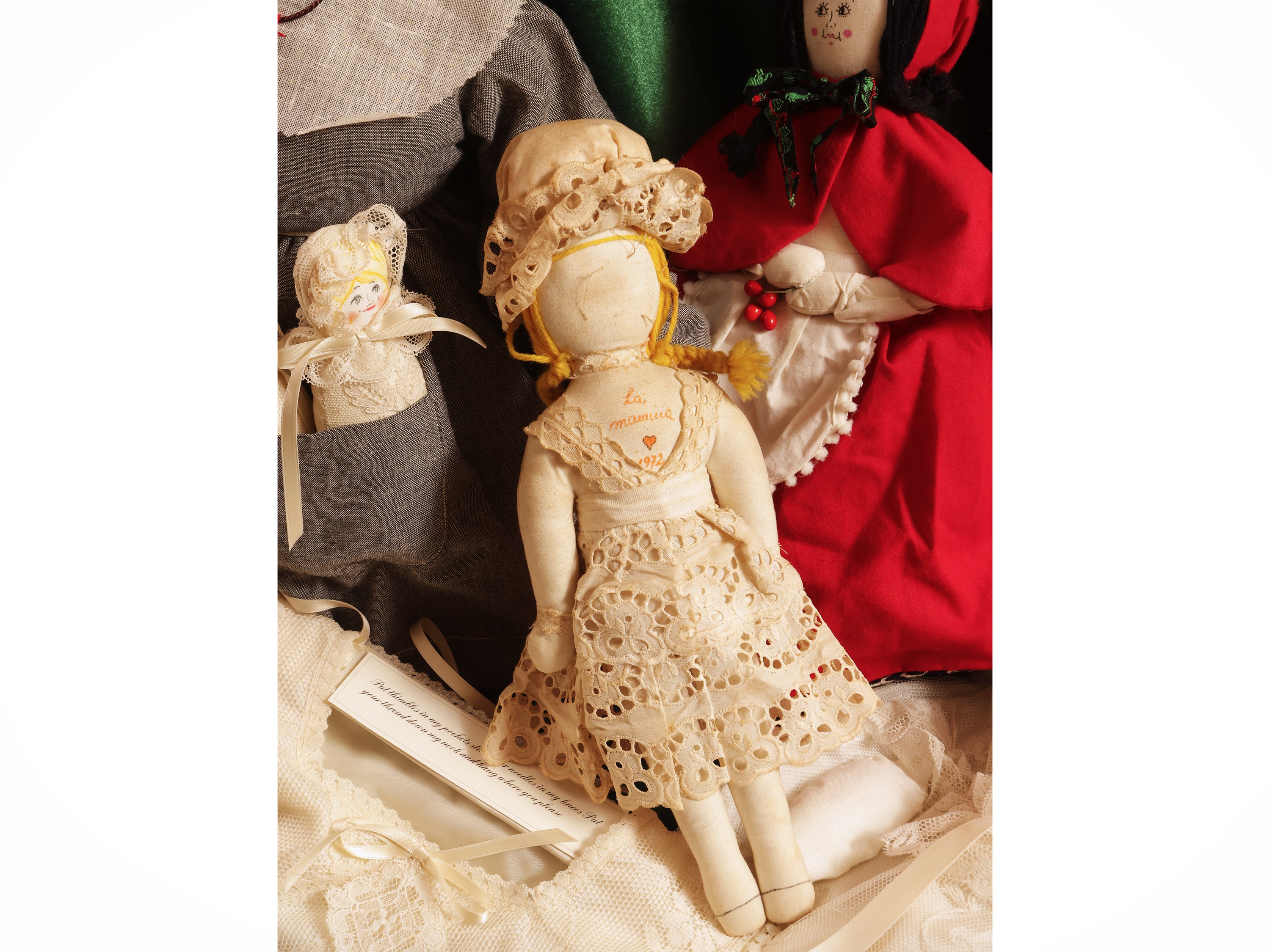 Bambole artigianali in pezza