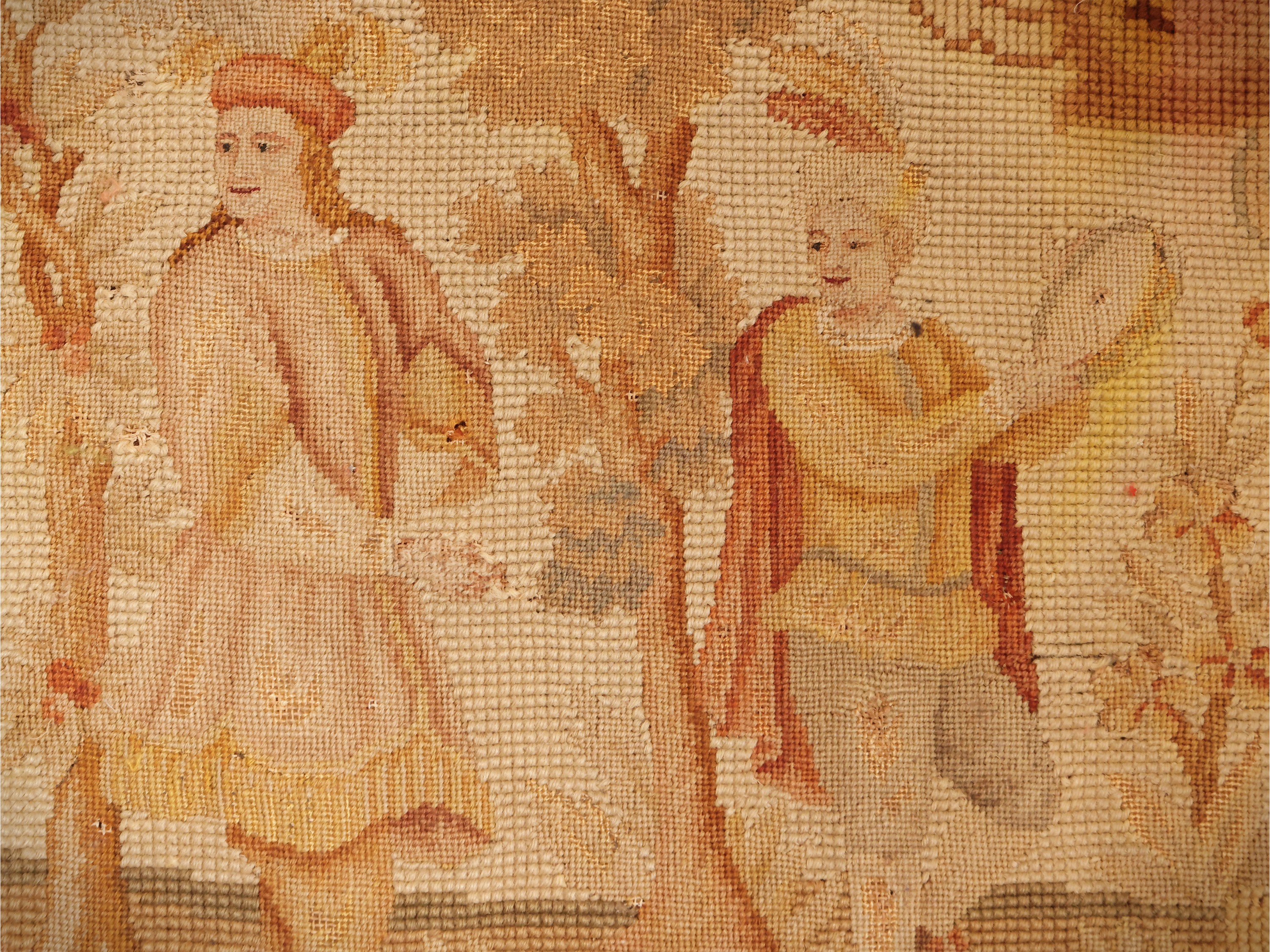 Assortimenti di pannelli ricamati a piccolo punto