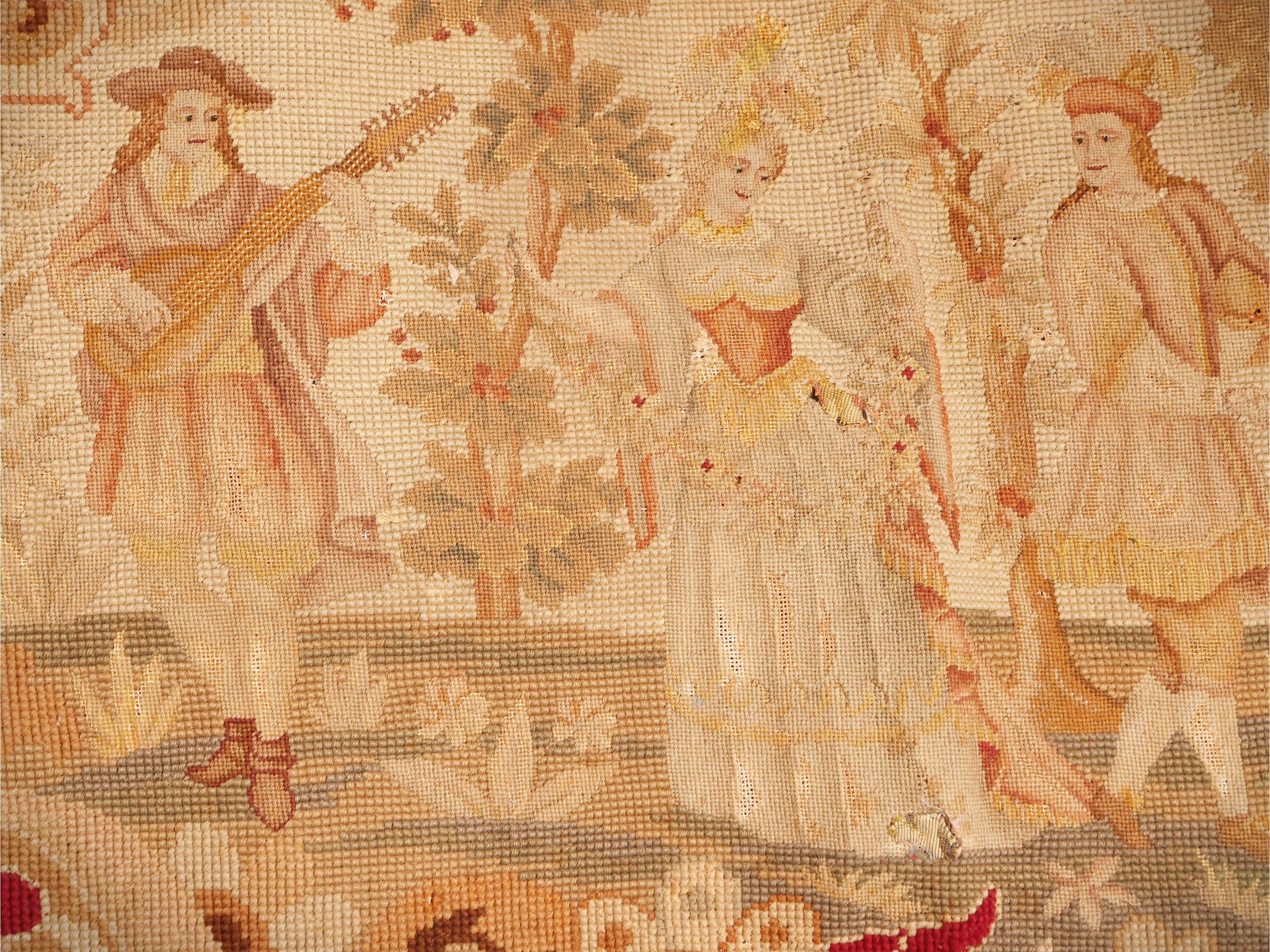 Assortimenti di pannelli ricamati a piccolo punto
