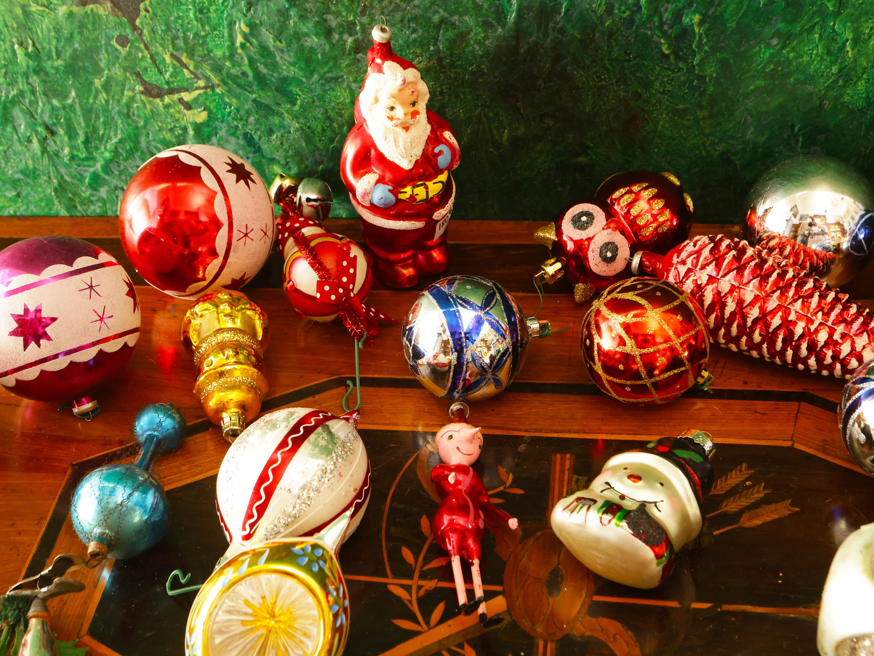 Assortimento di Palline di Natale in Vetro