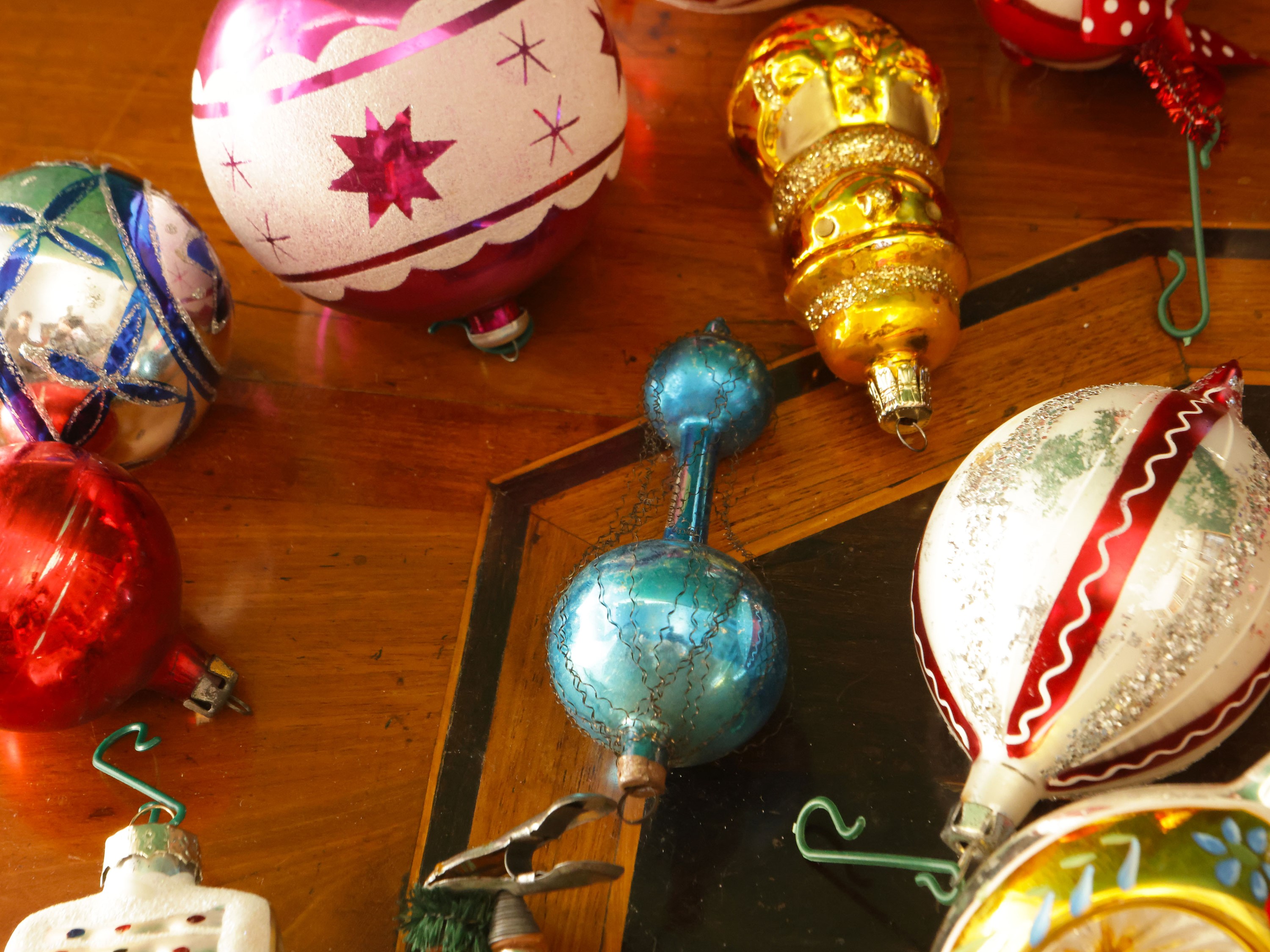Assortimento di Palline di Natale in Vetro