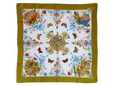 Gucci - Foulard in Seta Flora By Accornero