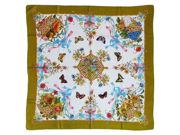 Gucci - Flora silk scarf by Accornero