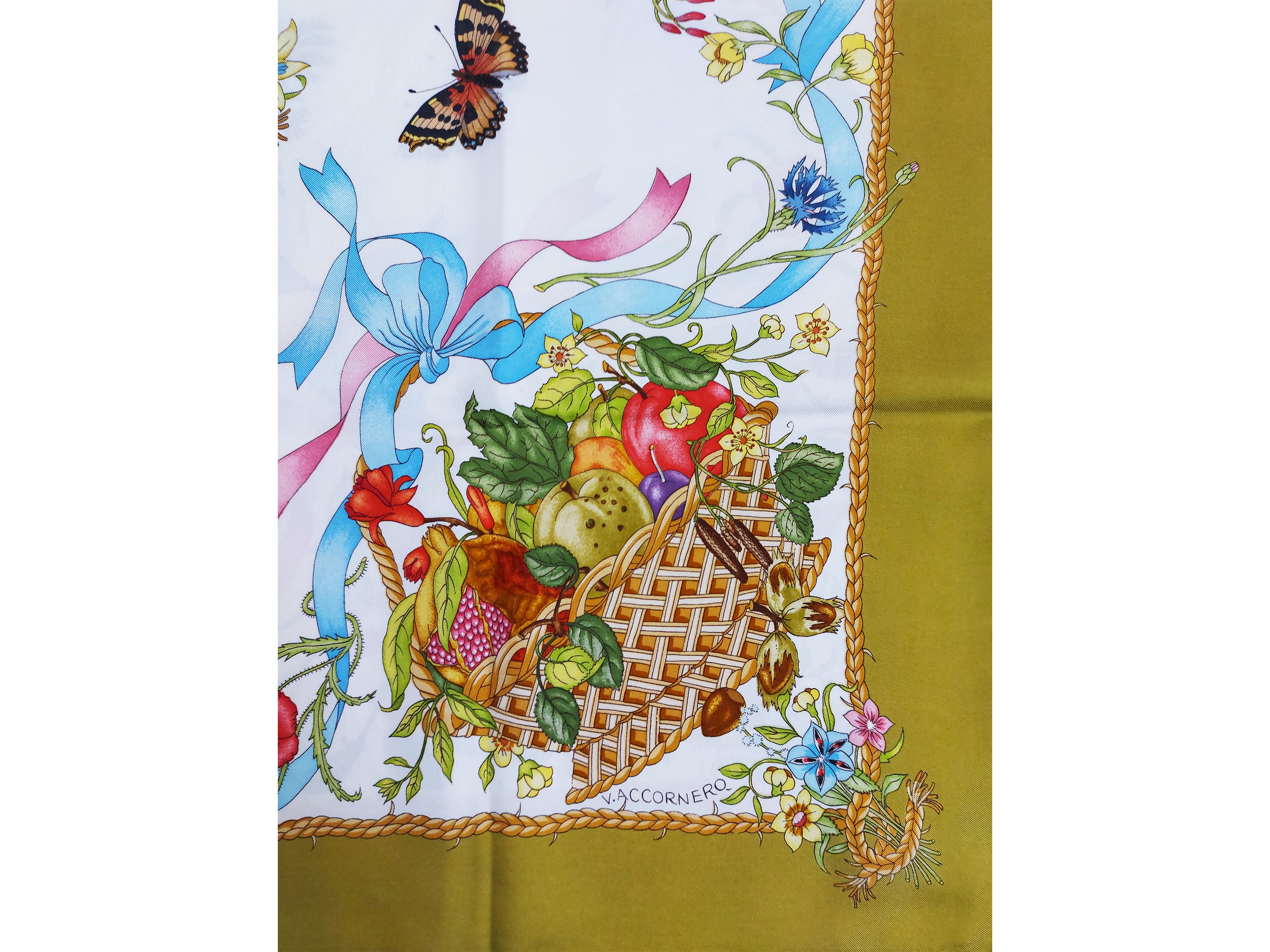 Gucci - Foulard in Seta Flora By Accornero
