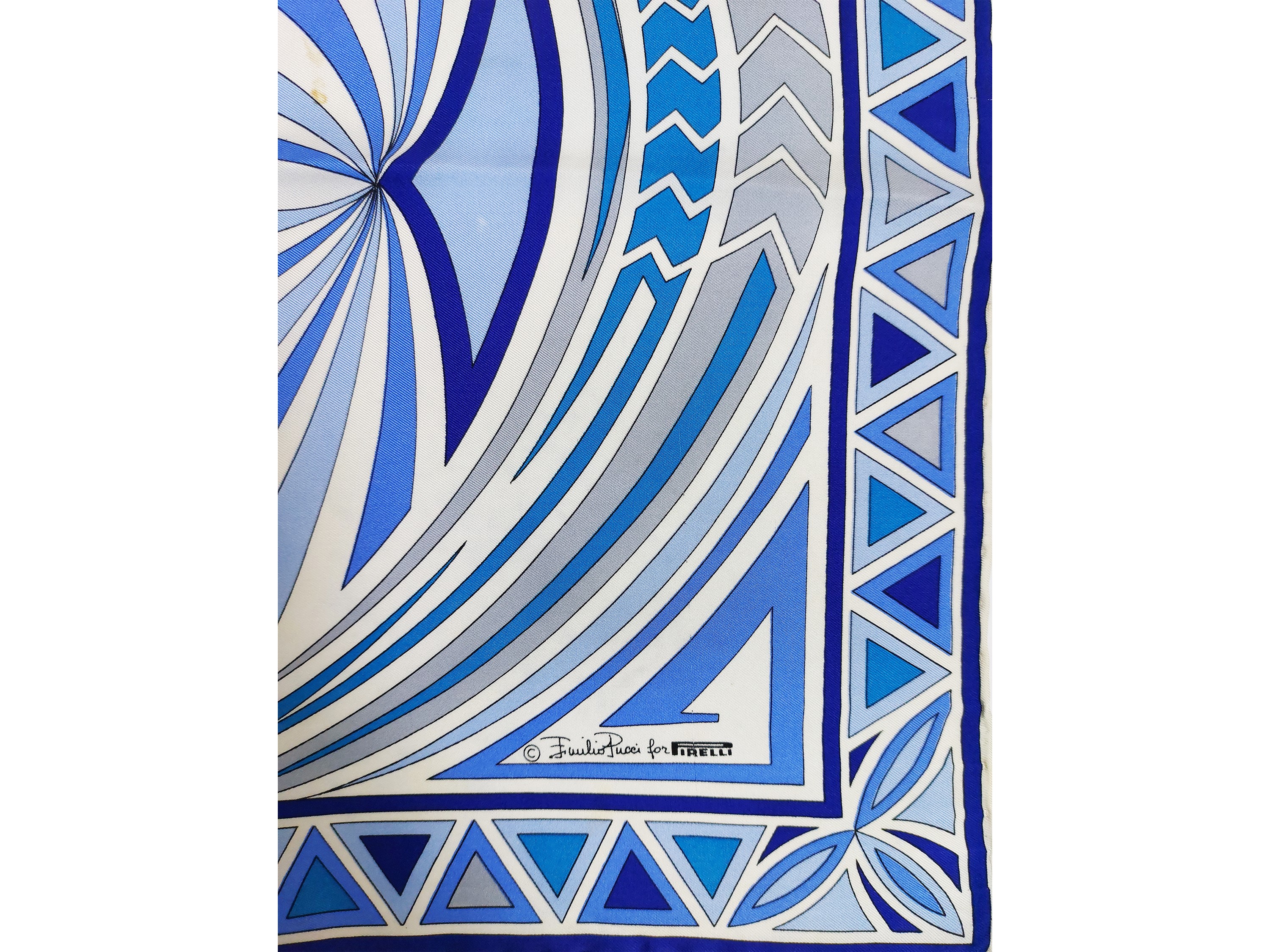 Emilio Pucci - Foulard in Seta Fantasia