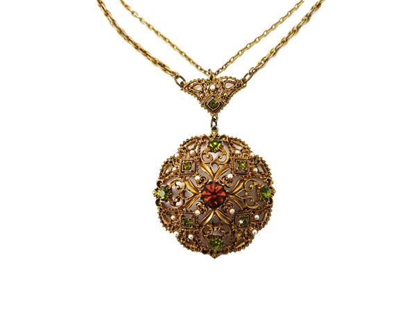 Florenza - Necklace with large pendant
