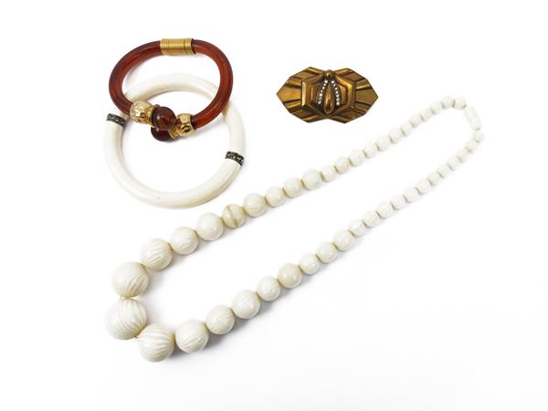 Lotto di bijoux d'epoca