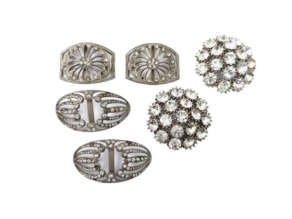 Lotto di fibbie d'epoca  - Asta Vintagemania - Winter selection - Maison Bibelot - Casa d'Aste Firenze - Milano