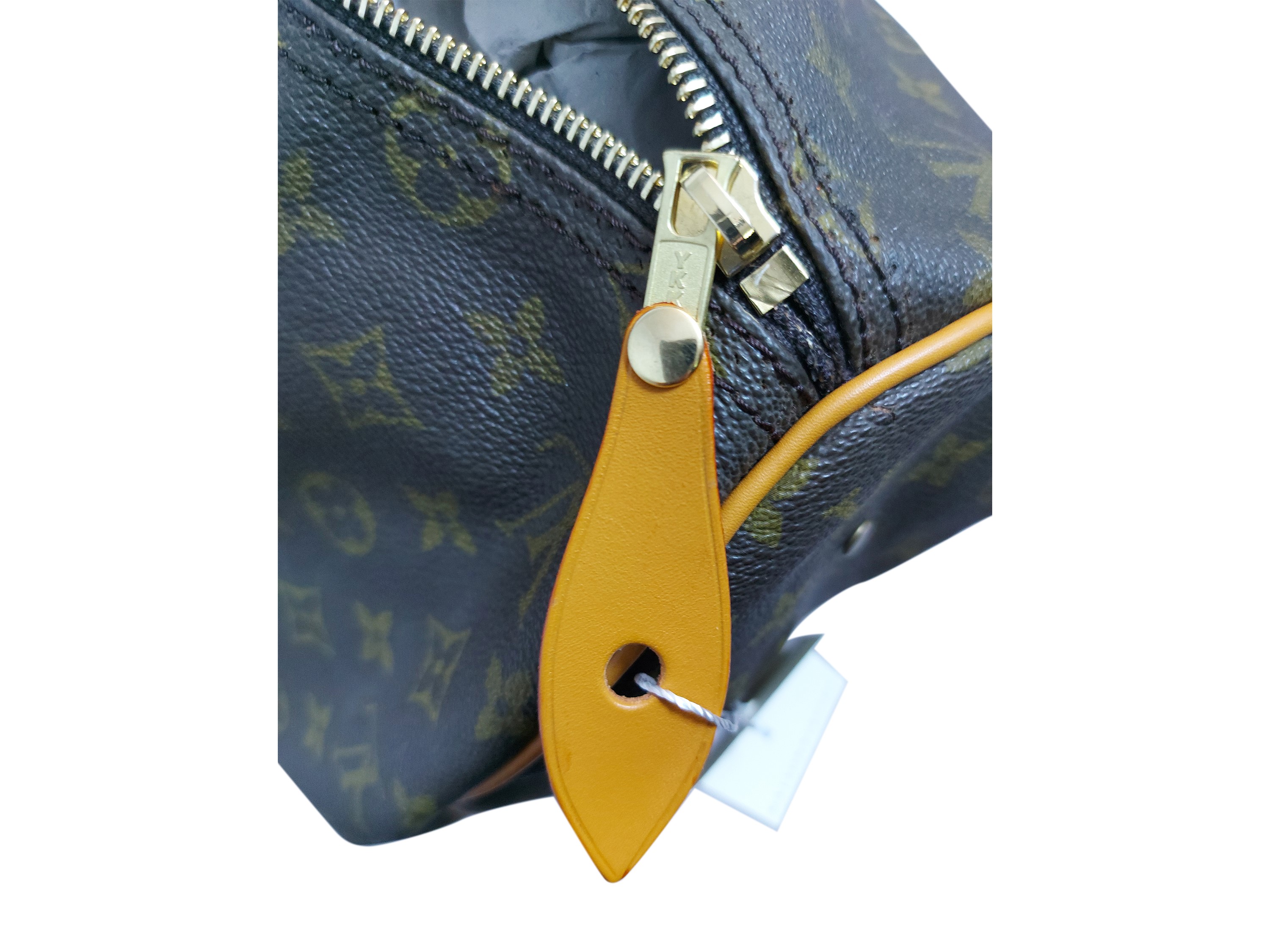 Louis Vuitton - Borsone da Viaggio in Canvas Monogram e Pelle Marrone