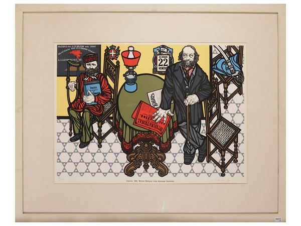 Flavio Costantini - Due litografie