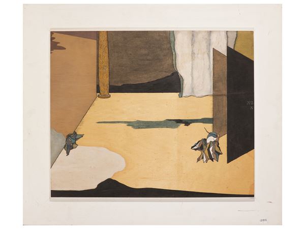 Giorgio Romani : Theatre Royal 1992  (XX secolo)  - Asta Arte Moderna e Contemporanea - Maison Bibelot - Casa d'Aste Firenze - Milano