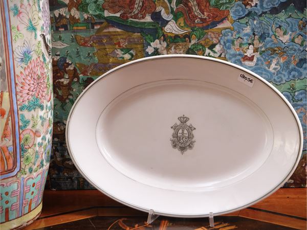 Porcelain tray, Ginori