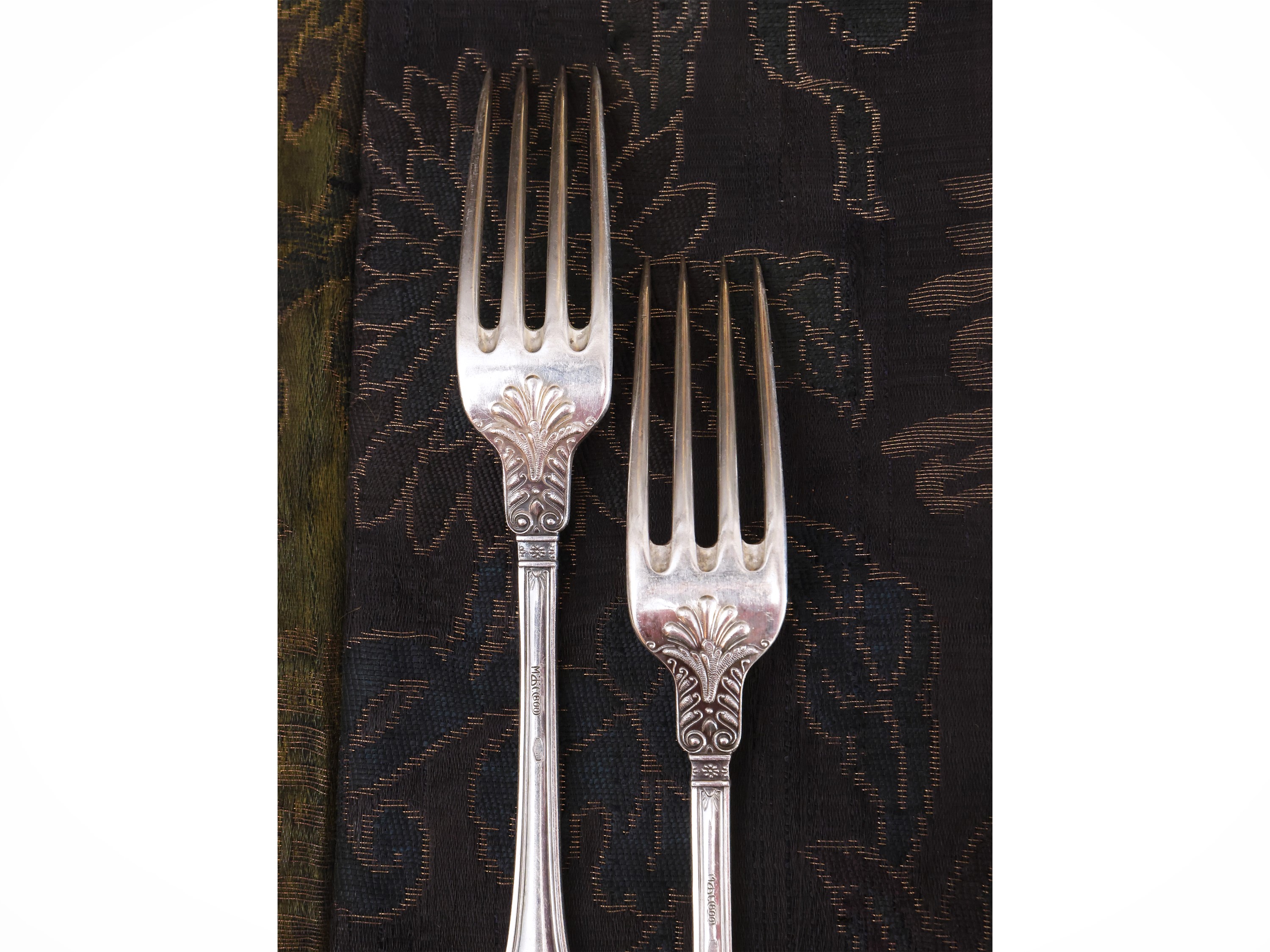 Servizio di posate in argento, Clementi Bologna