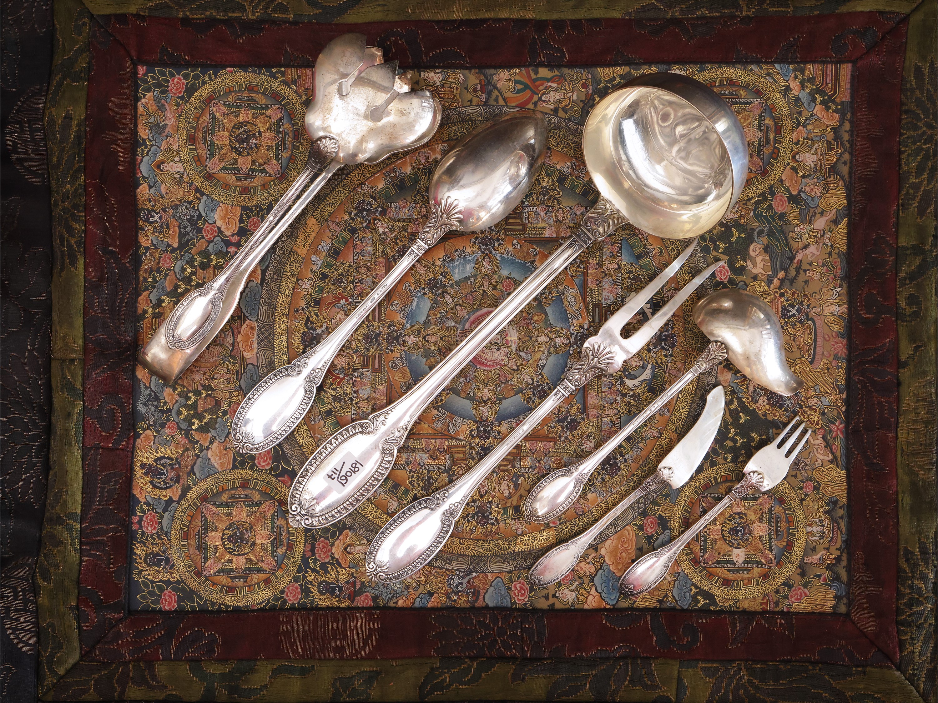 Servizio di posate in argento, Clementi Bologna