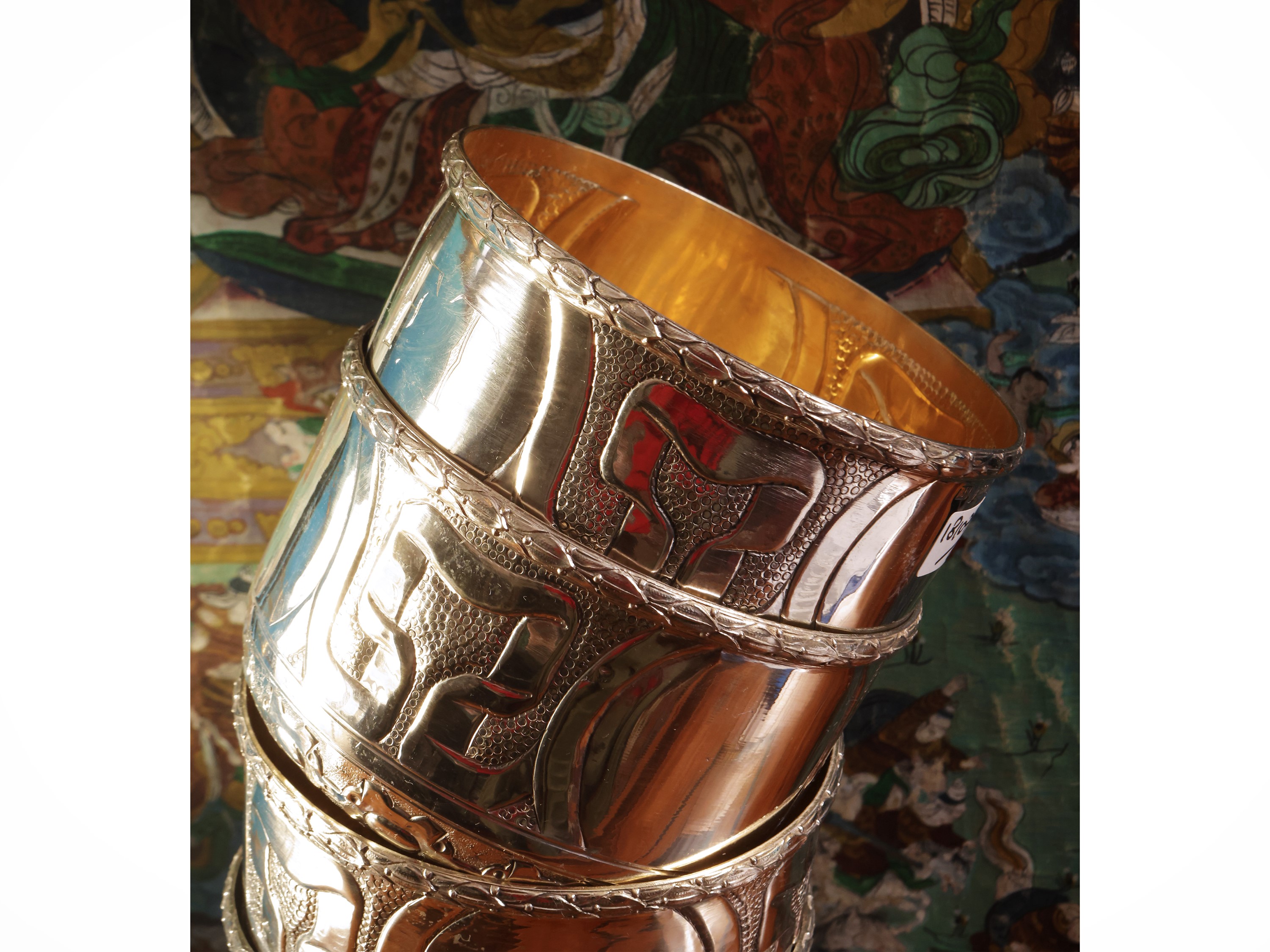 Serie di sei coppe in argento, Brandimarte Firenze