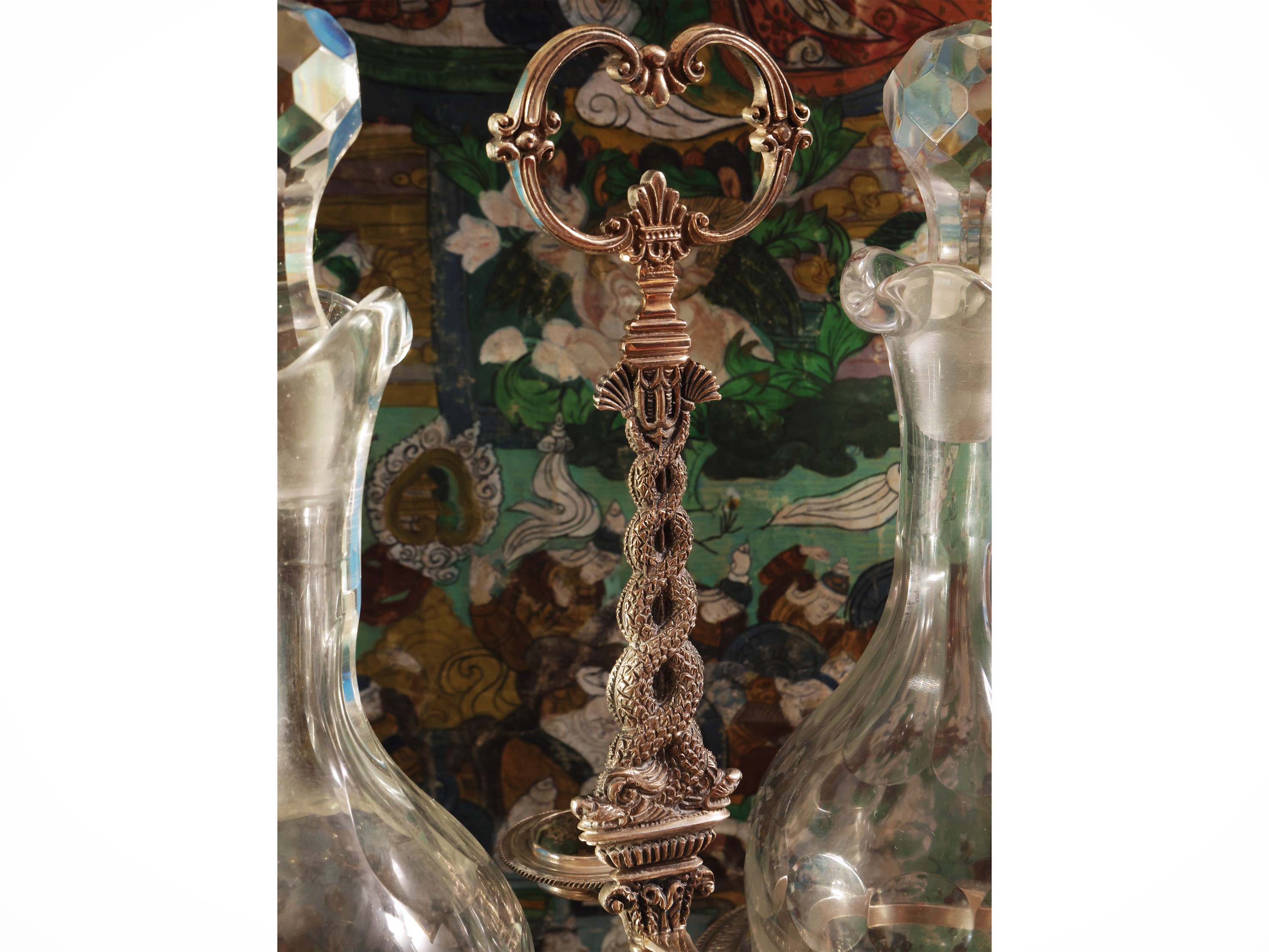 Oliera in argento in stile Impero