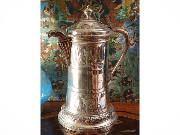 Large silver pourer, Brandimarte Florence