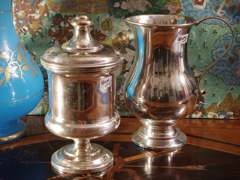 Porta cioccolatini in argento