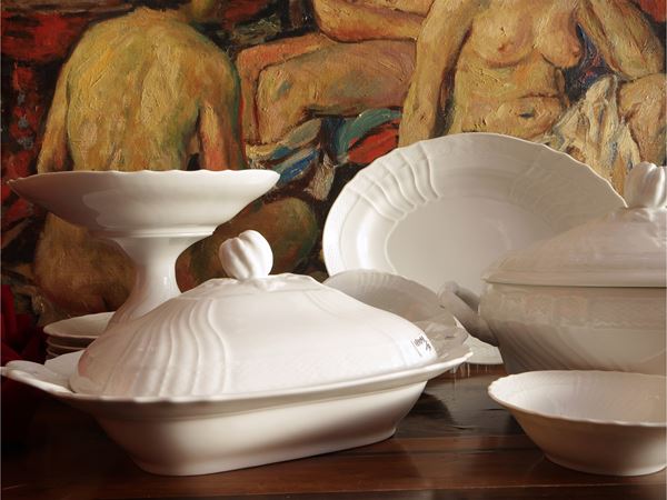 Servizio di piatti in porcellana Vecchia Ginori, Richard Ginori