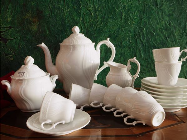Servizio da caffè in porcellana, Vecchia Ginori, Richard Ginori