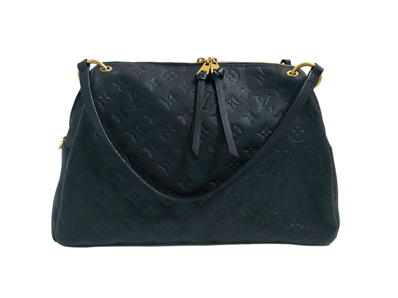 Louis Vuitton - Borsa Ponthieu PM in pelle Empreinte monogramma nero