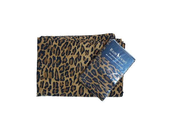 Ralph Lauren - Double animal print sheet set