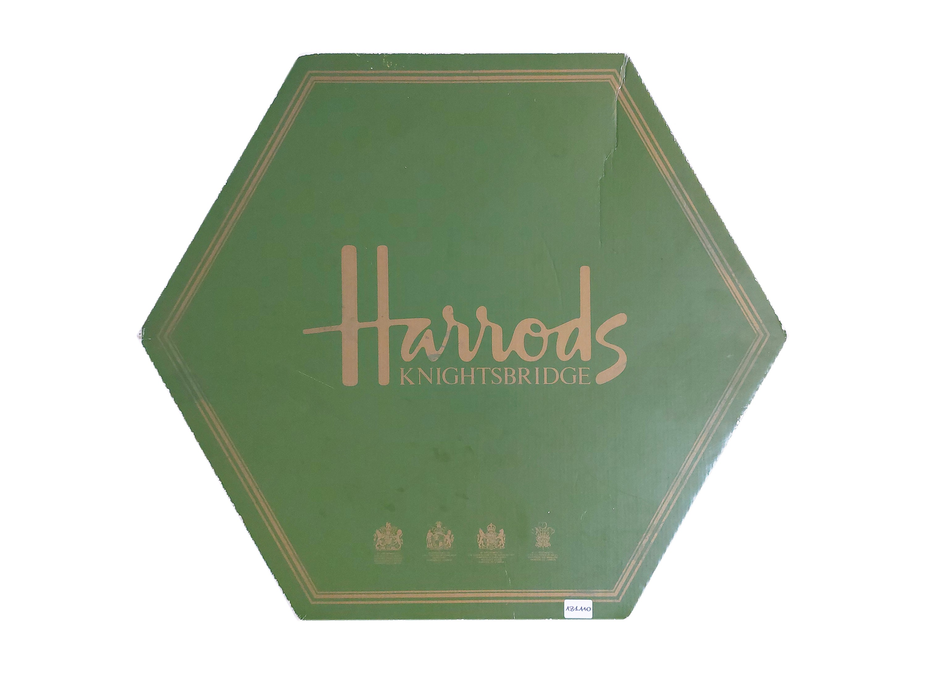 Cappello da cerimonia in panno nero e paglia