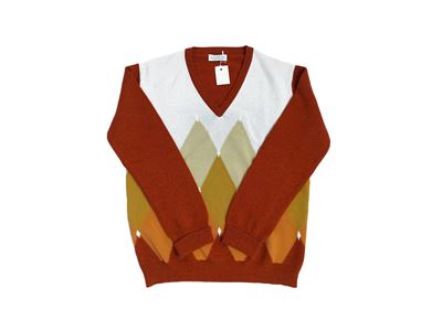 Ballantyne - Maglia in Cachemire Color Ruggine