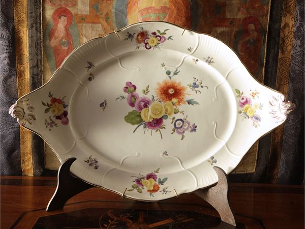 Porcelain tray, Meissen
