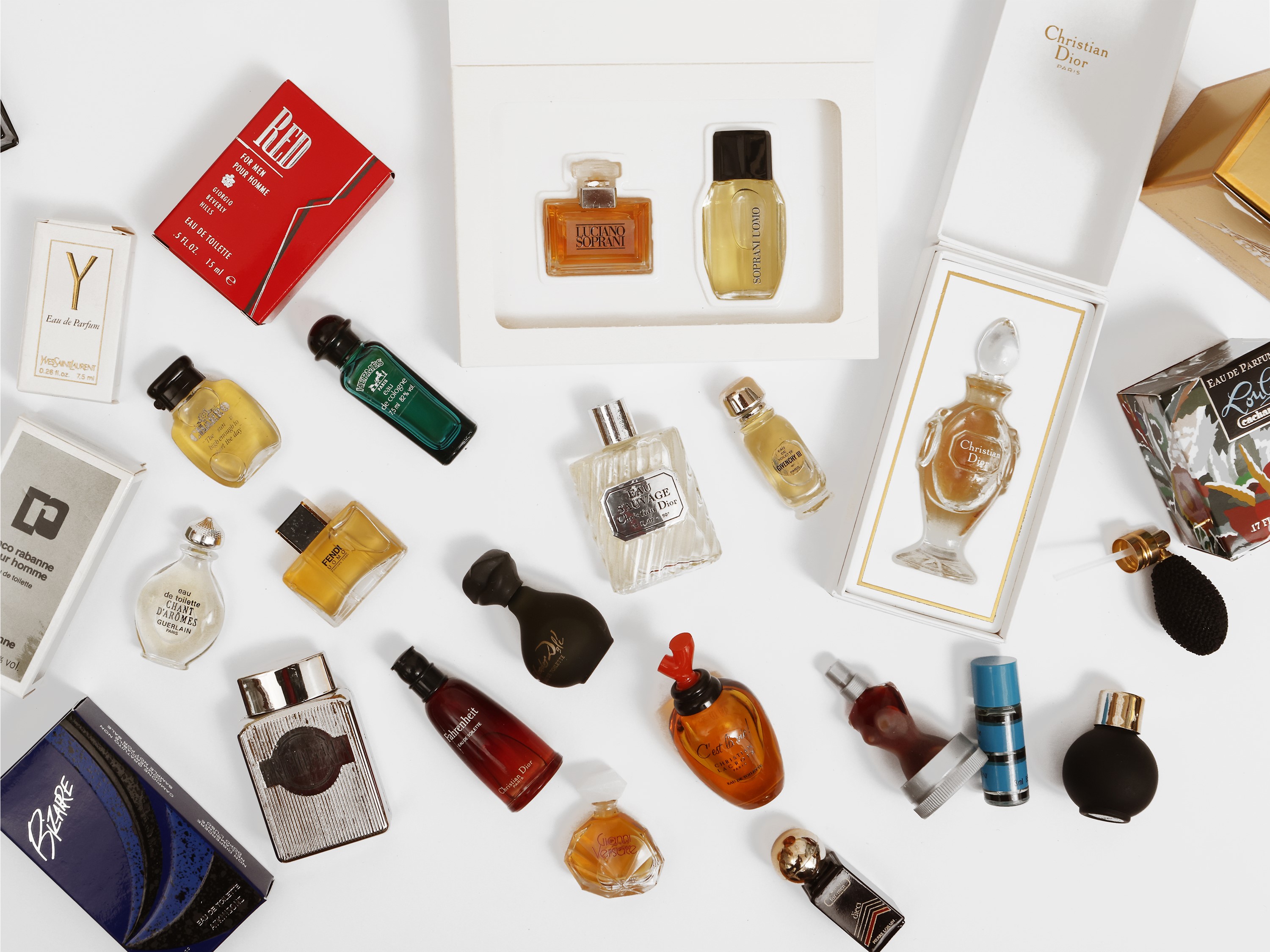 Grande Lotto di Profumi Mignon da Collezione