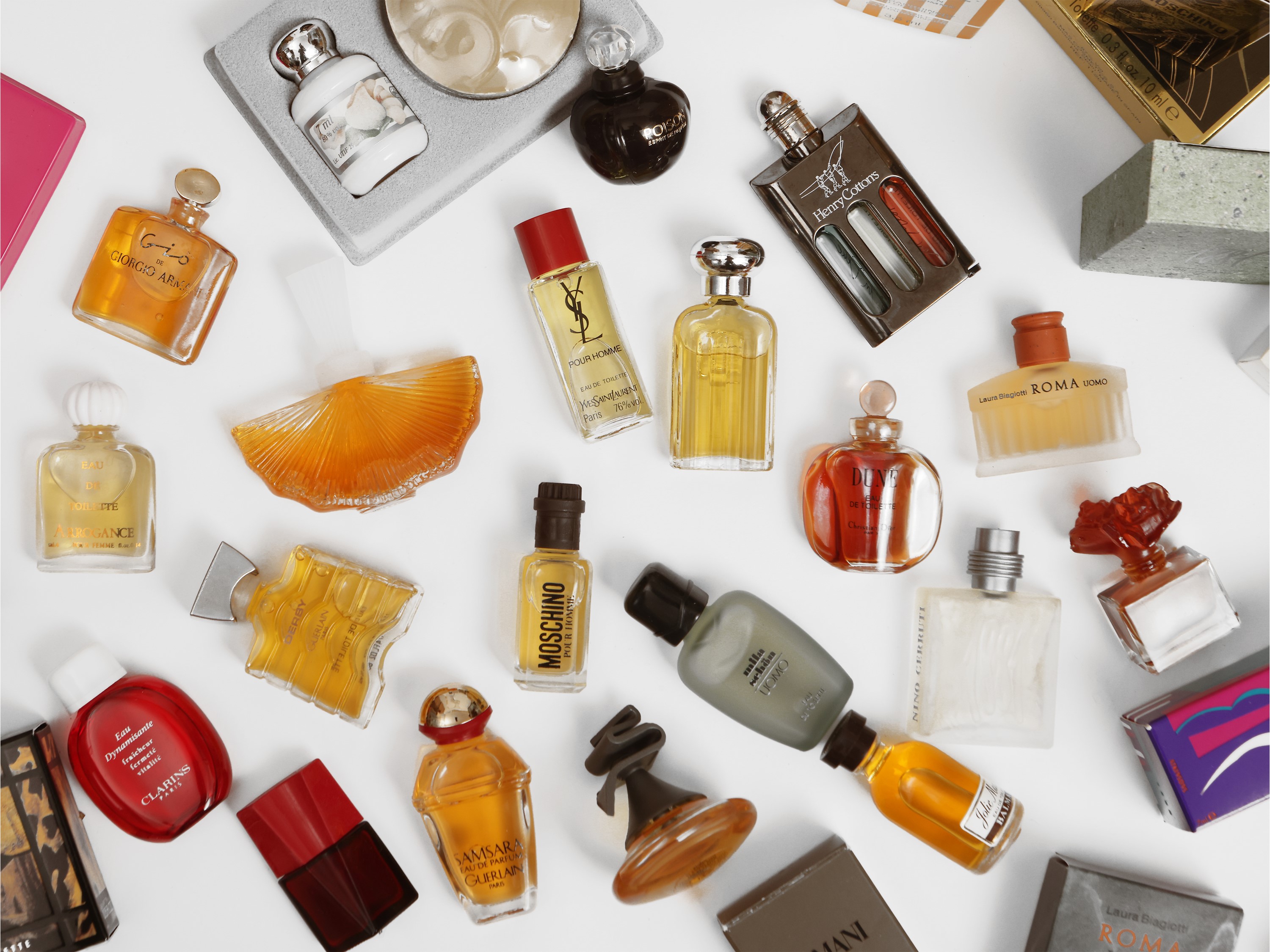Grande Lotto di Profumi Mignon da Collezione