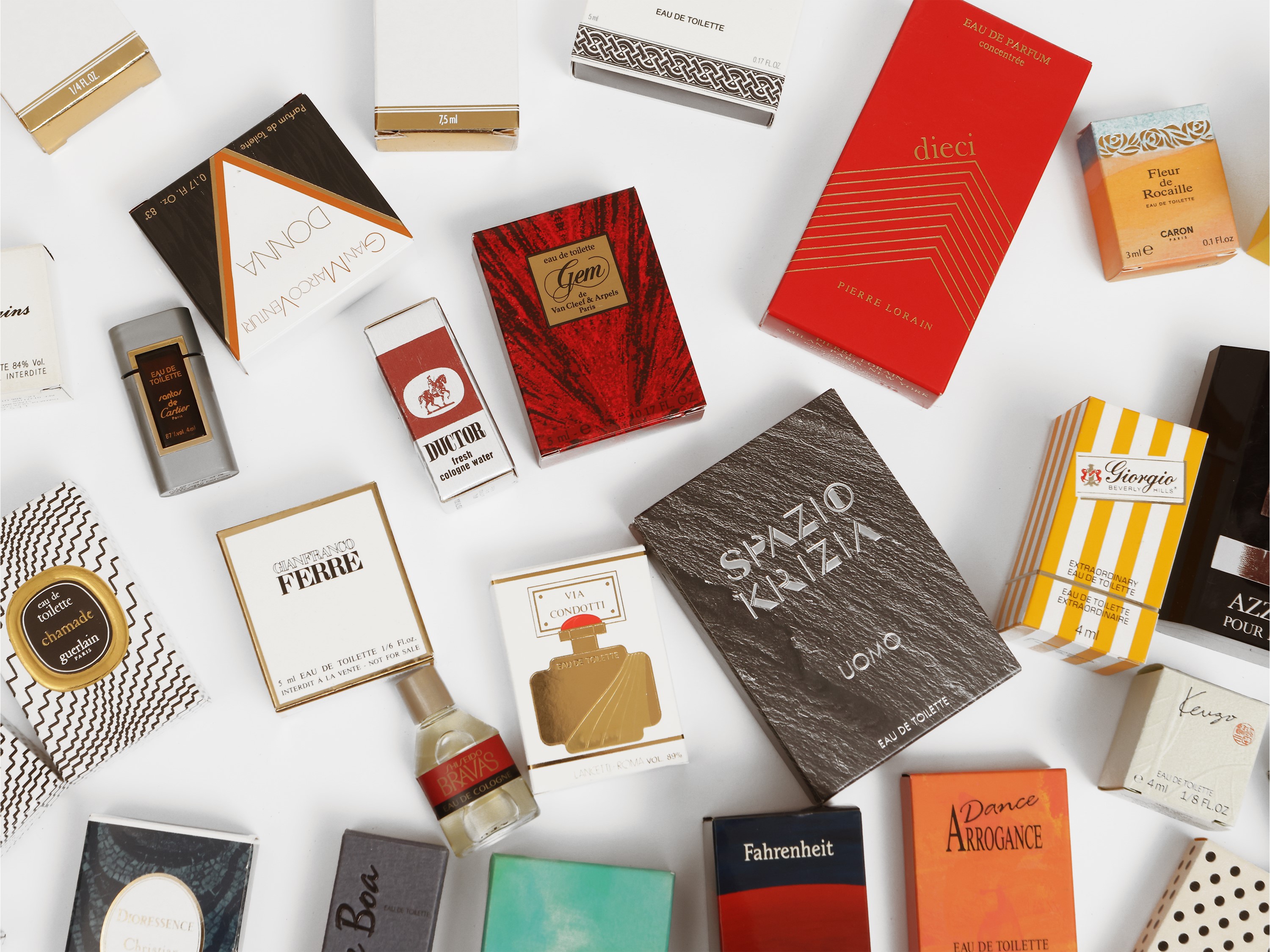 Grande Lotto di Profumi Mignon da Collezione