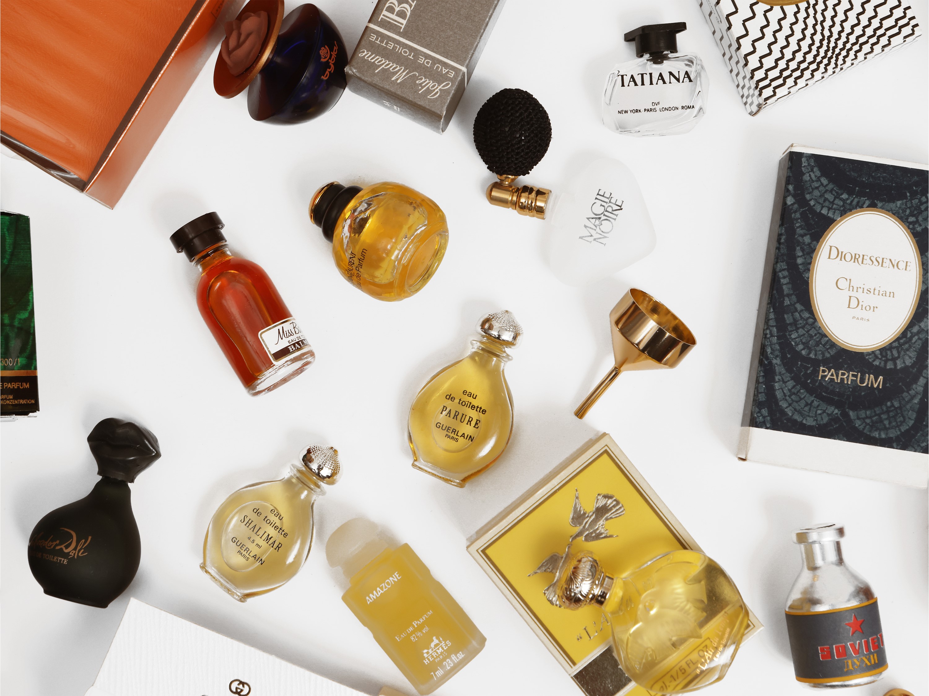 Grande Lotto di Profumi Mignon da Collezione