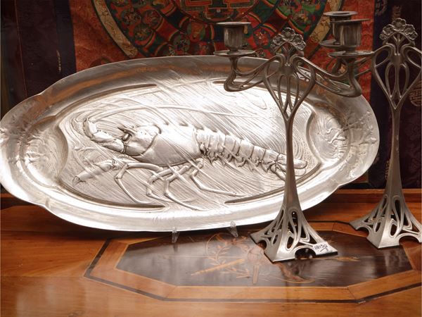 Accessori per la tavola di gusto Art Nouveau