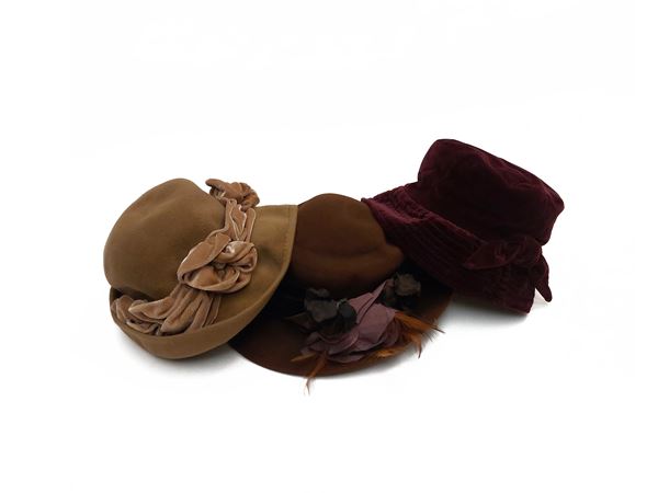 Three hats