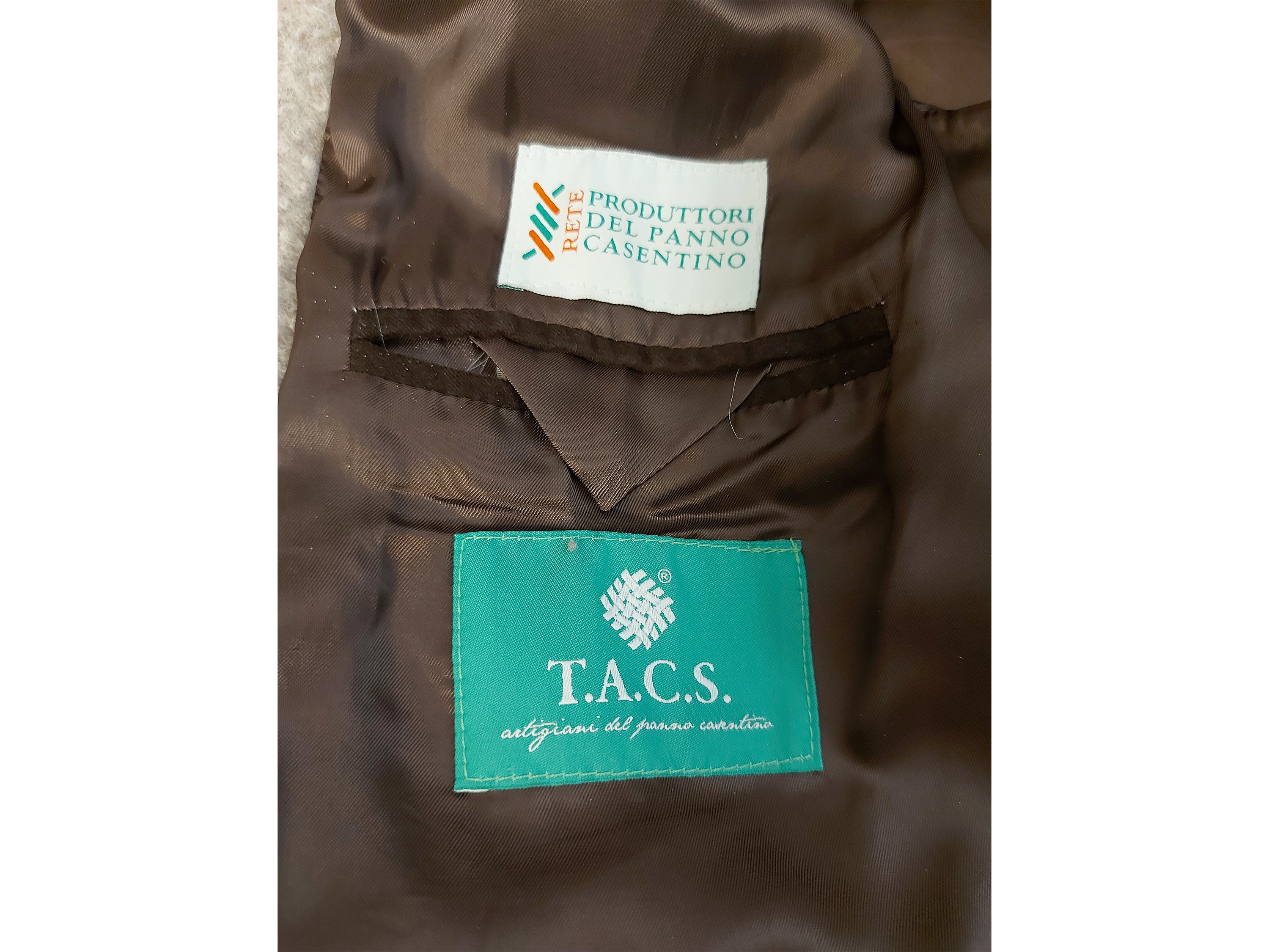 t.a.C.s. - Giaccone in Panno del Casentino Beige