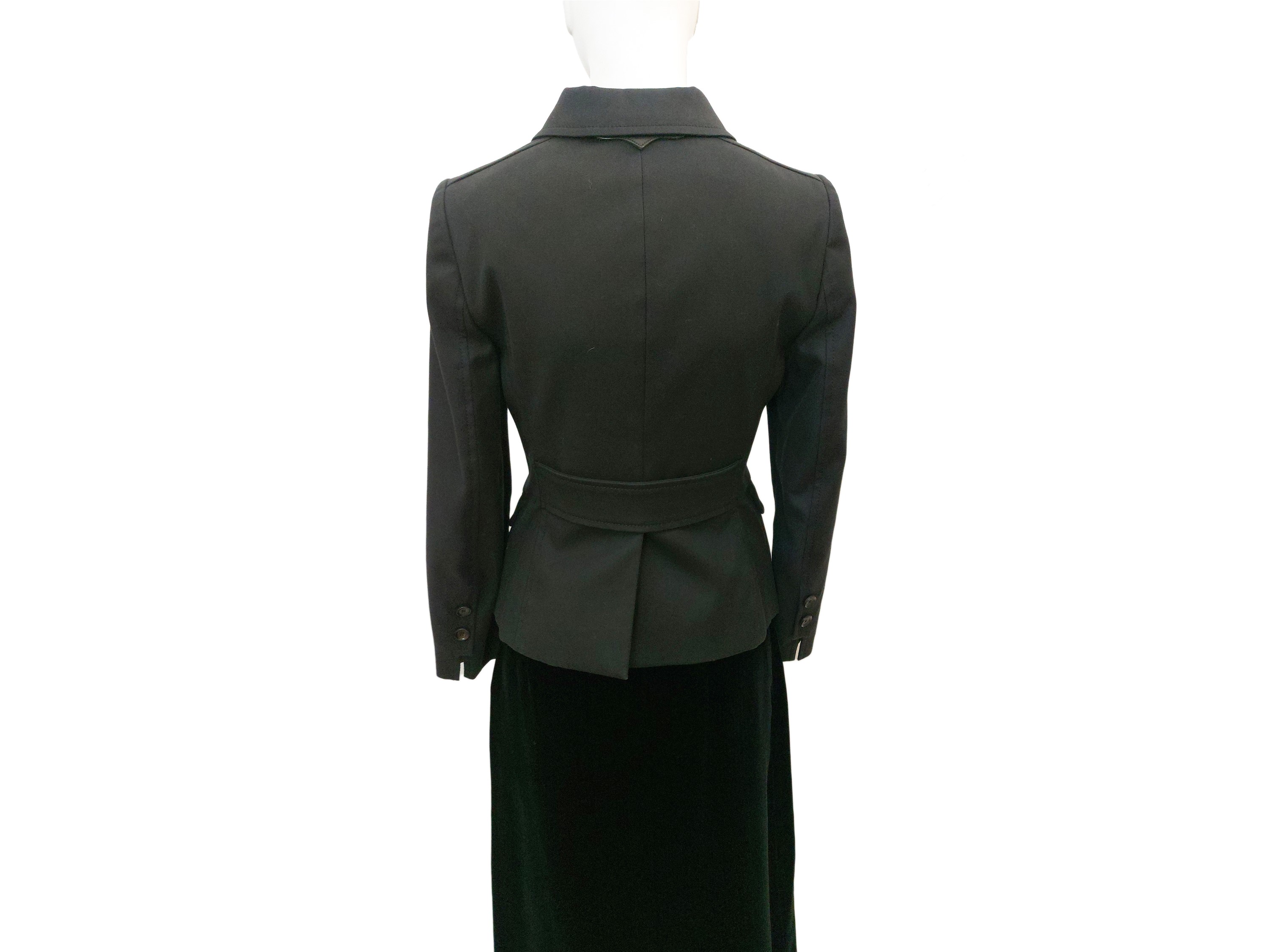 Gucci - Giacca in cotone nero