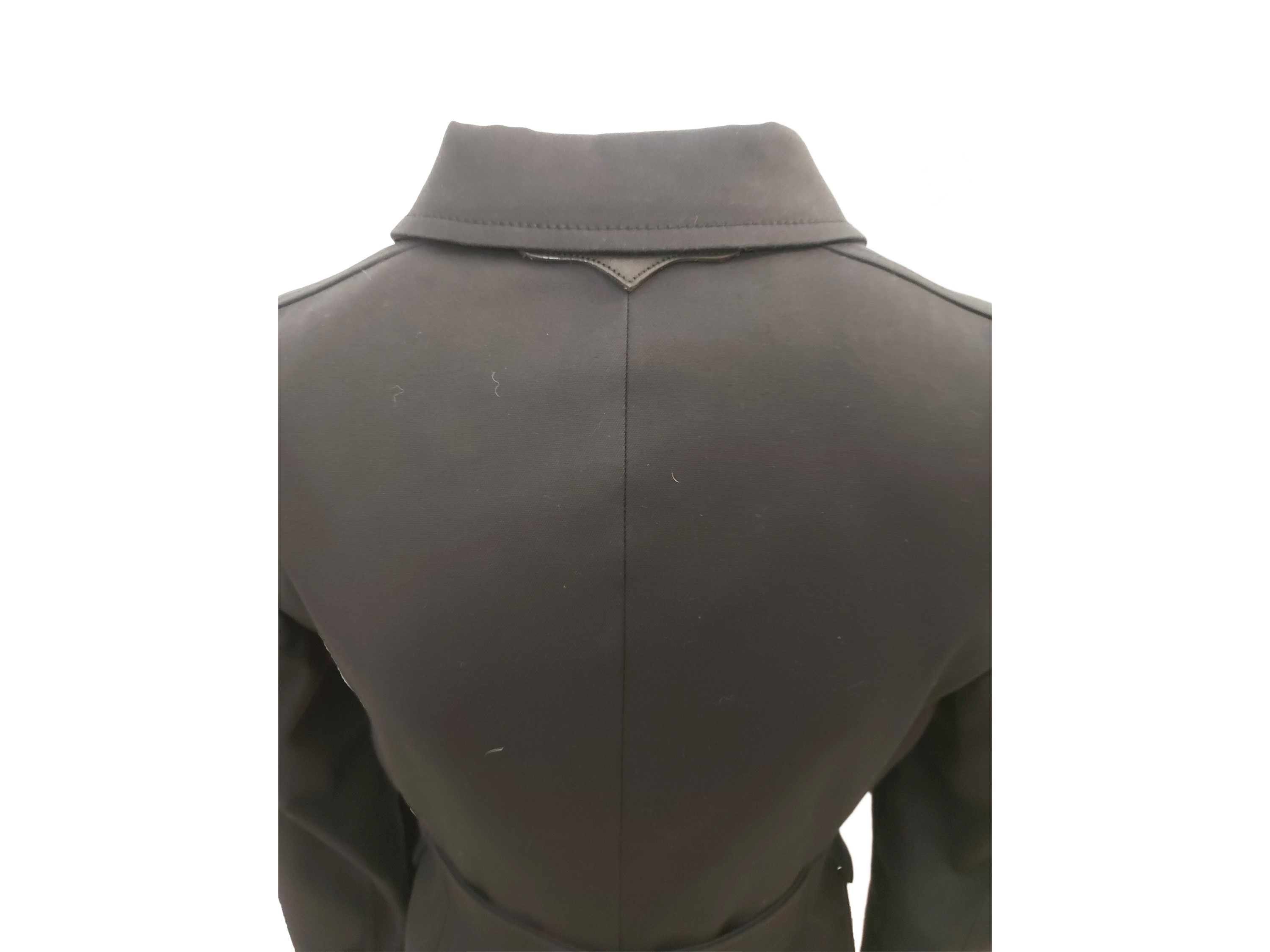 Gucci - Giacca in cotone nero