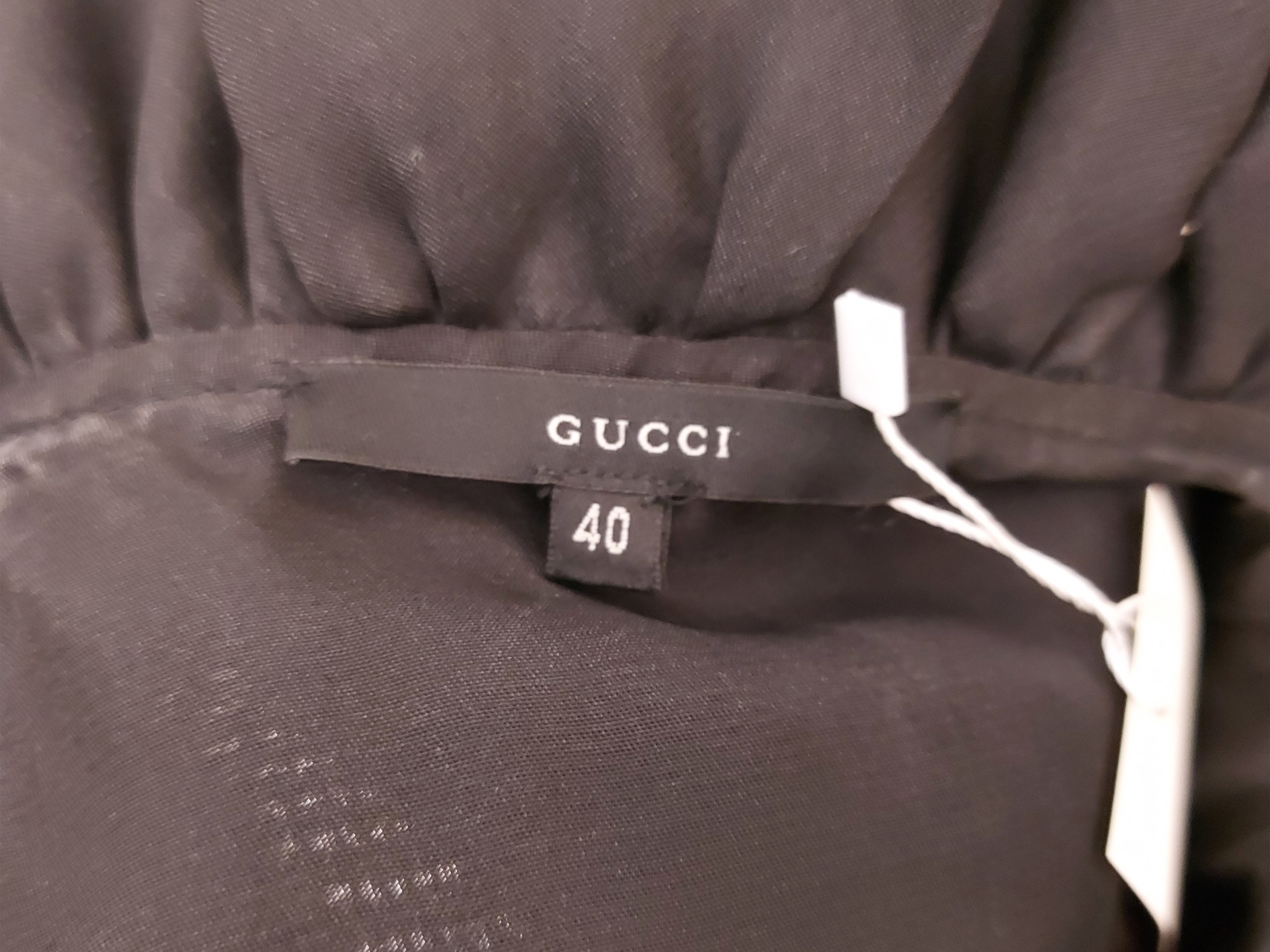 Gucci - Abito in seta nera by Tom Ford