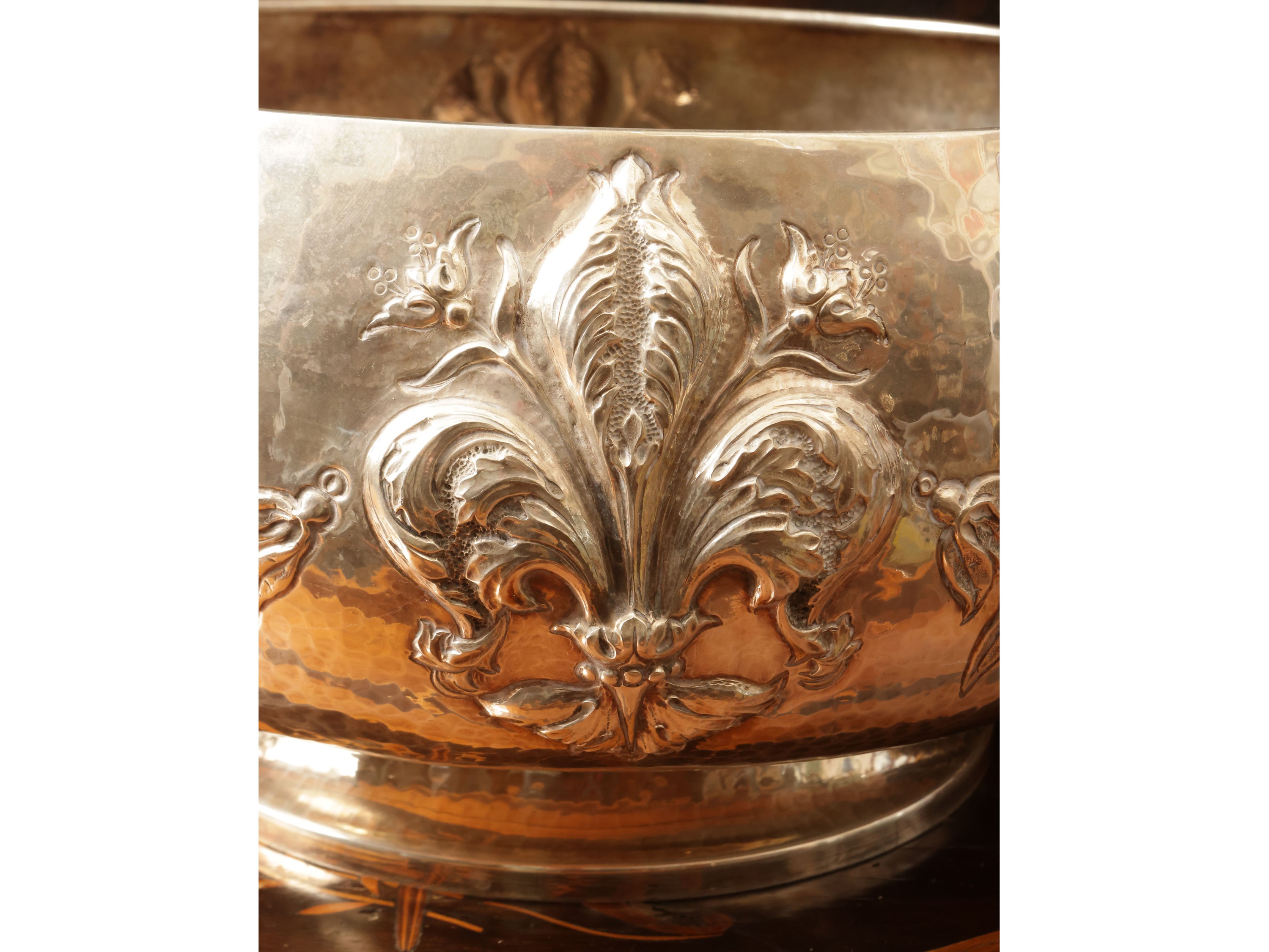 Grande centrotavola in argento 925, Brandimarte Firenze