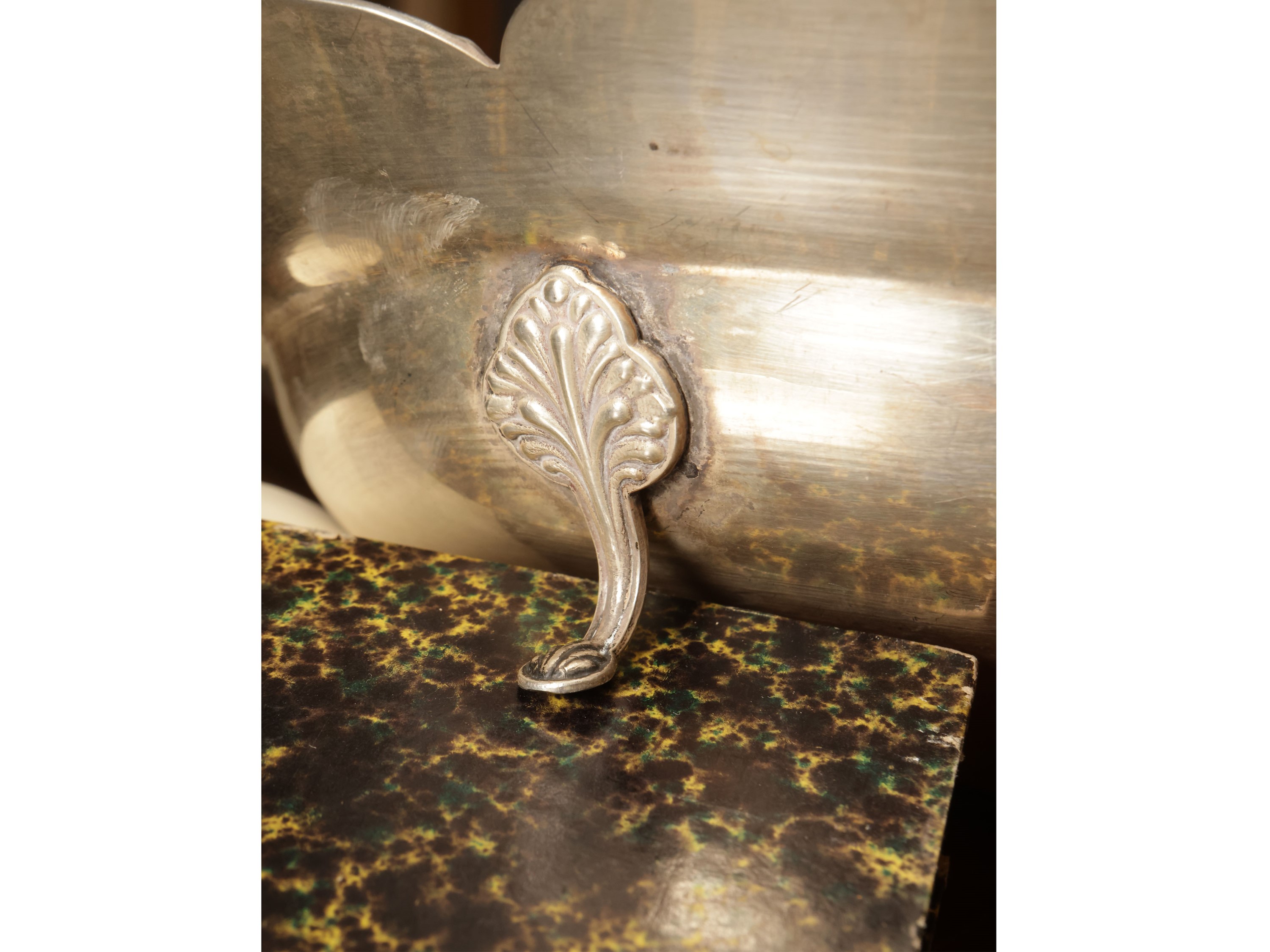 Vassoio centrotavola in argento